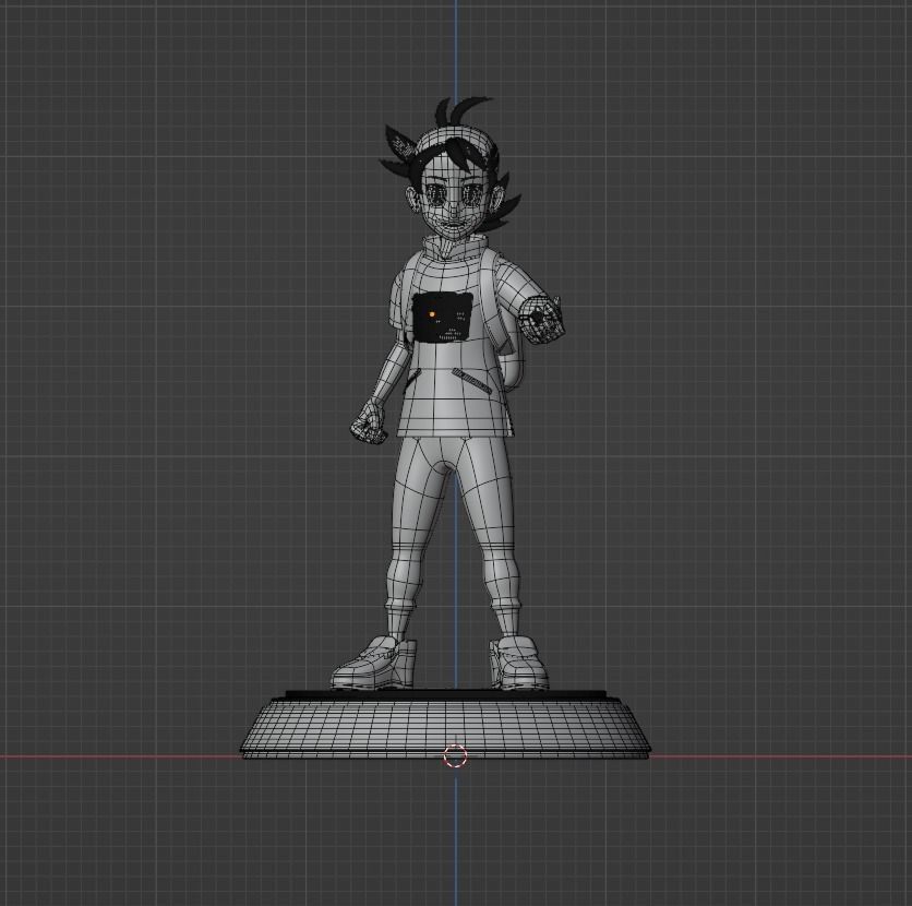 Goh - Pokemon 3D model_8