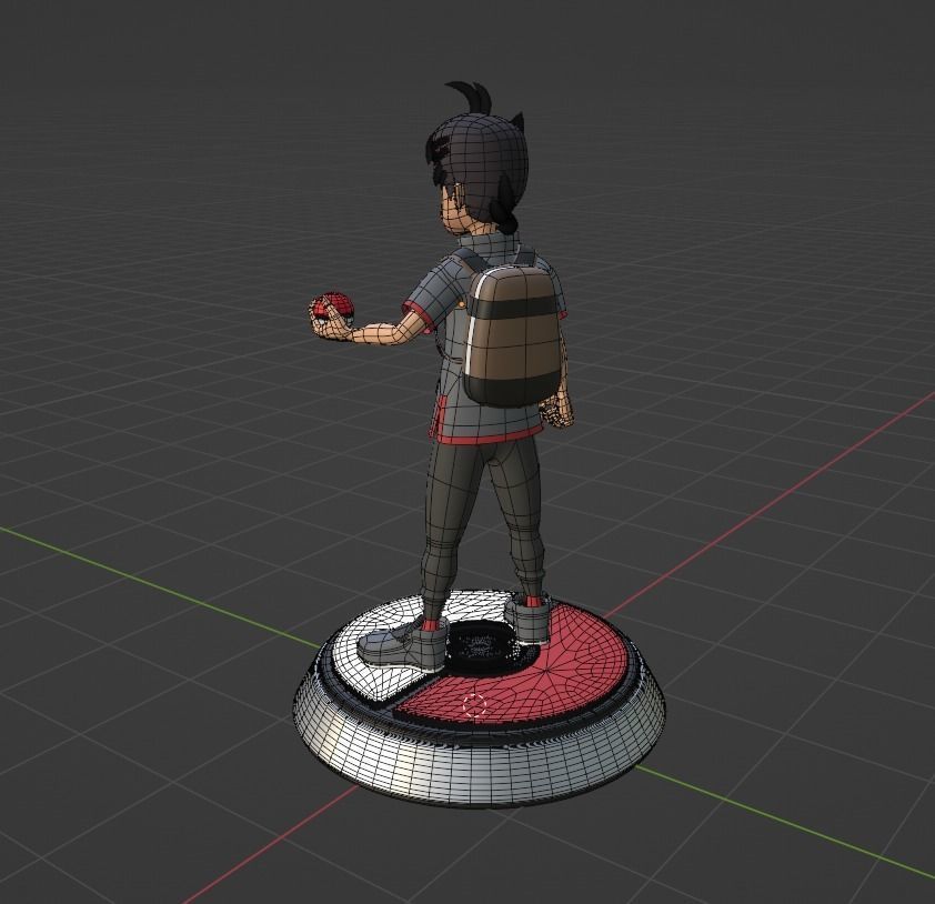 Goh - Pokemon 3D model_6