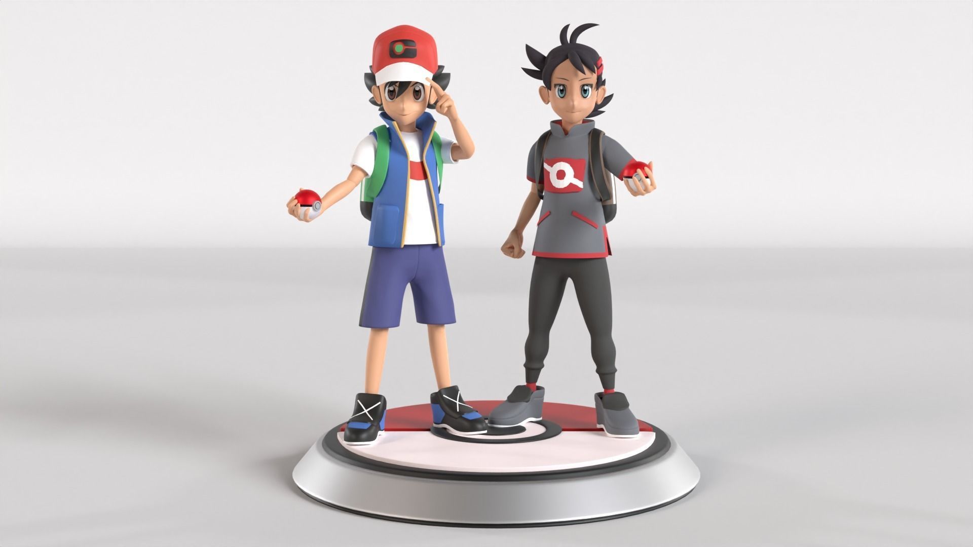 Goh - Pokemon 3D model_2