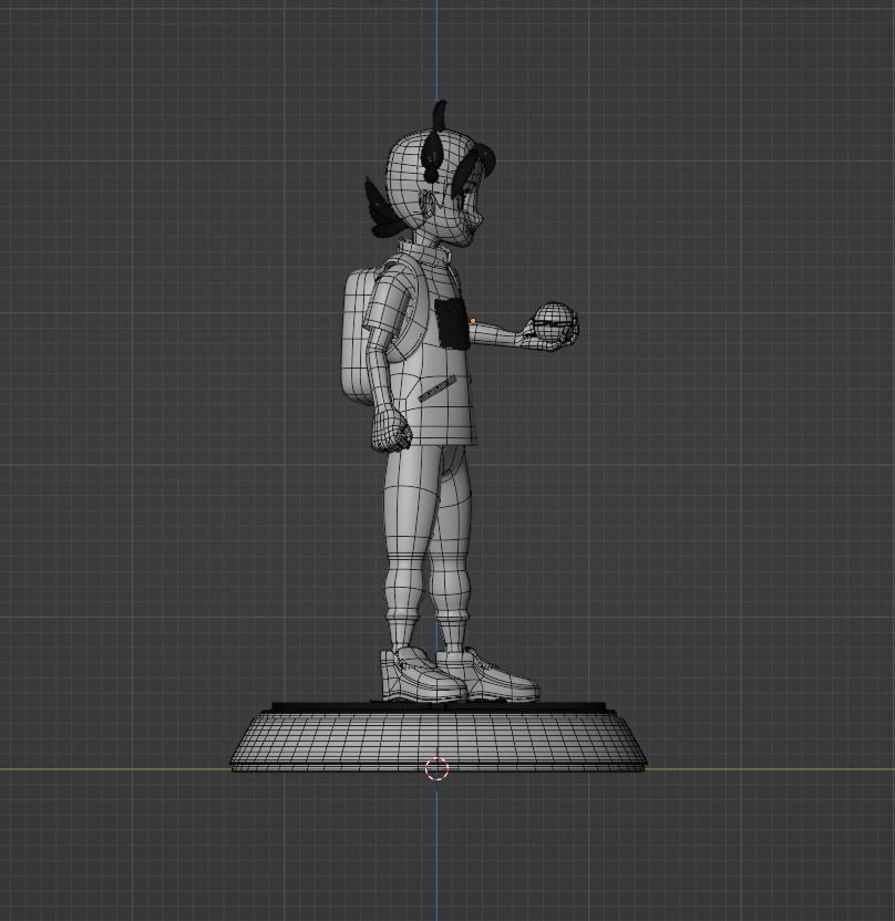 Goh - Pokemon 3D model_11