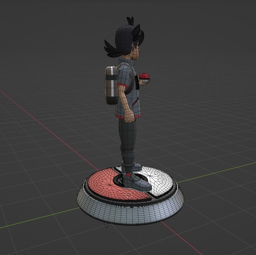 Goh - Pokemon 3D model_7