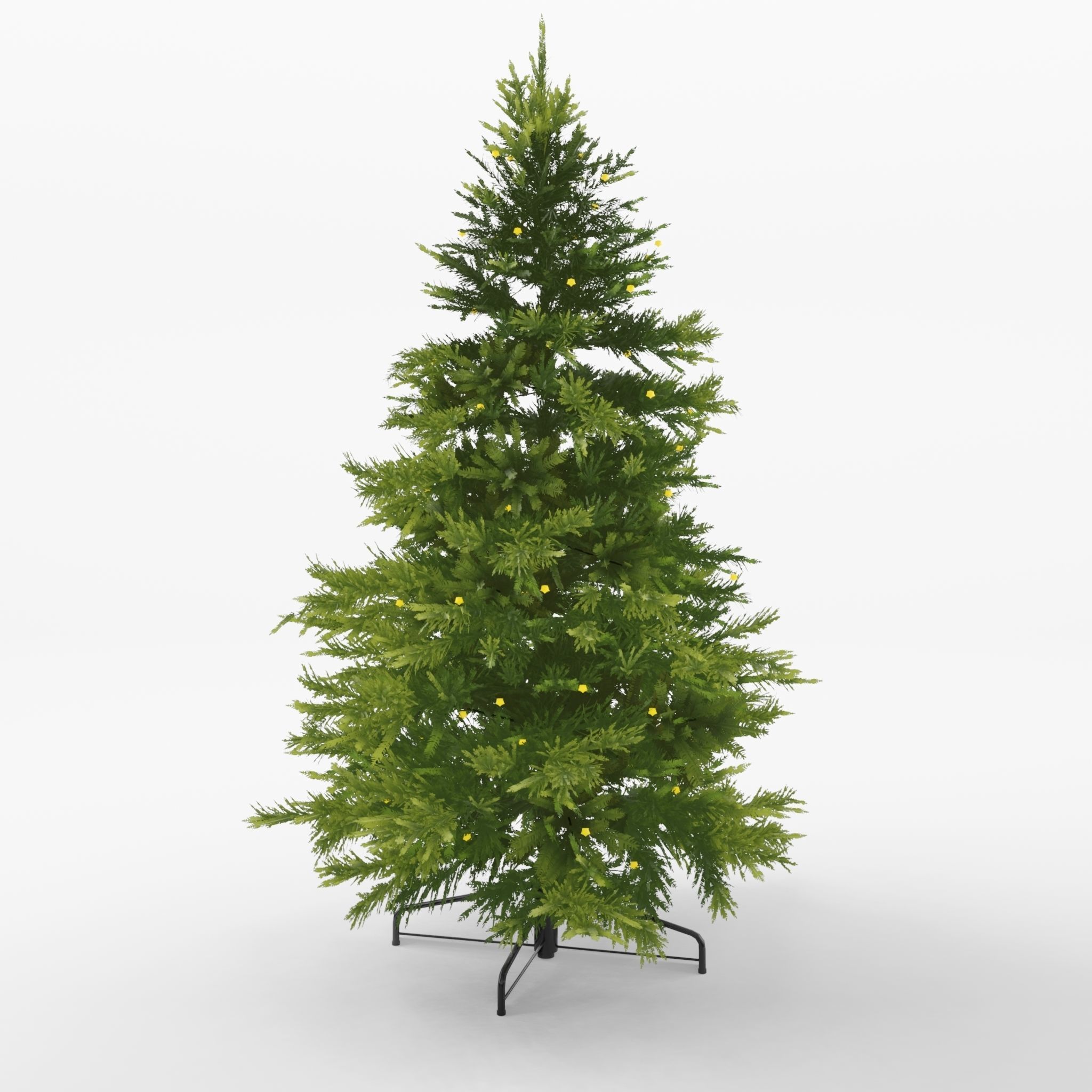 Artificial Christmas Tree 3D Model Low-poly 3D model_1