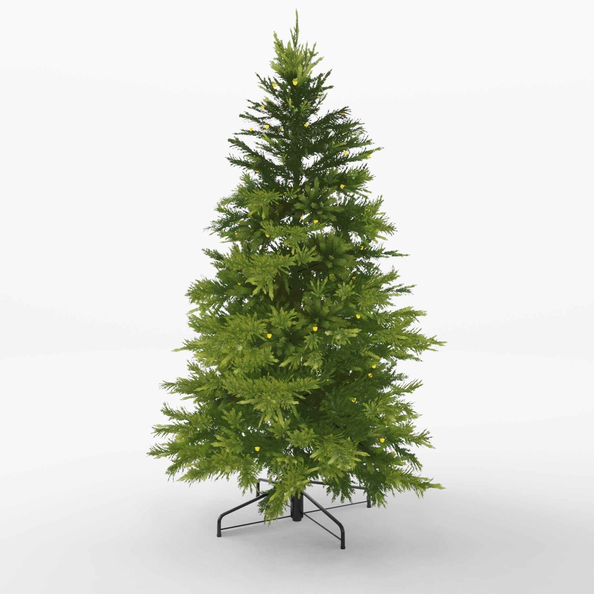 Artificial Christmas Tree 3D Model Low-poly 3D model_2