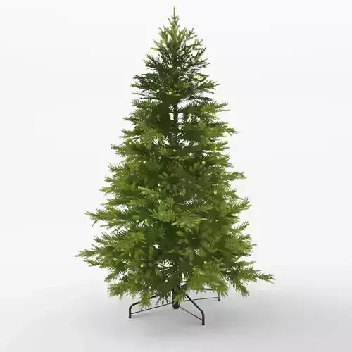 Artificial Christmas Tree 3D Model