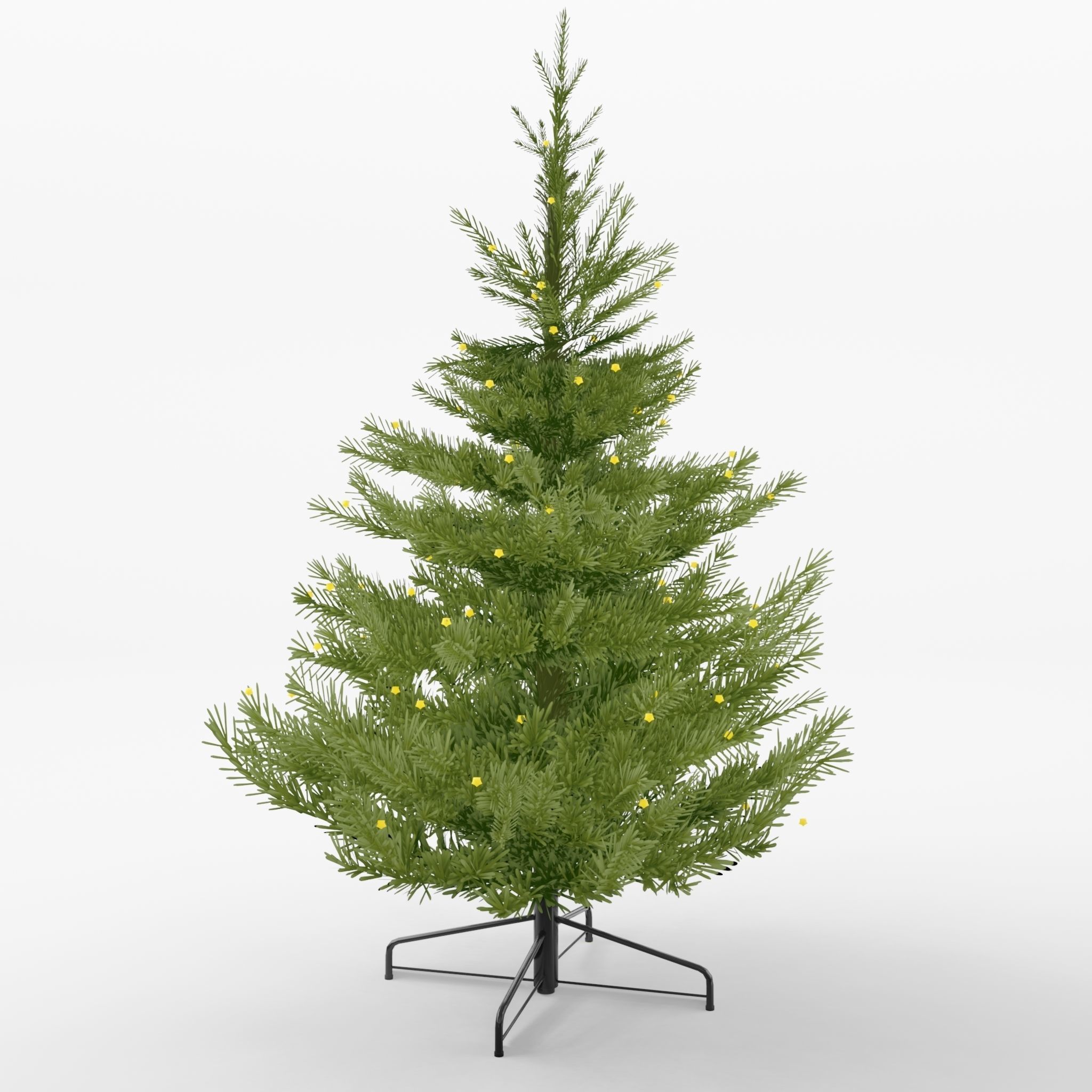 Artificial Christmas Tree 3D Model Low-poly 3D model_1