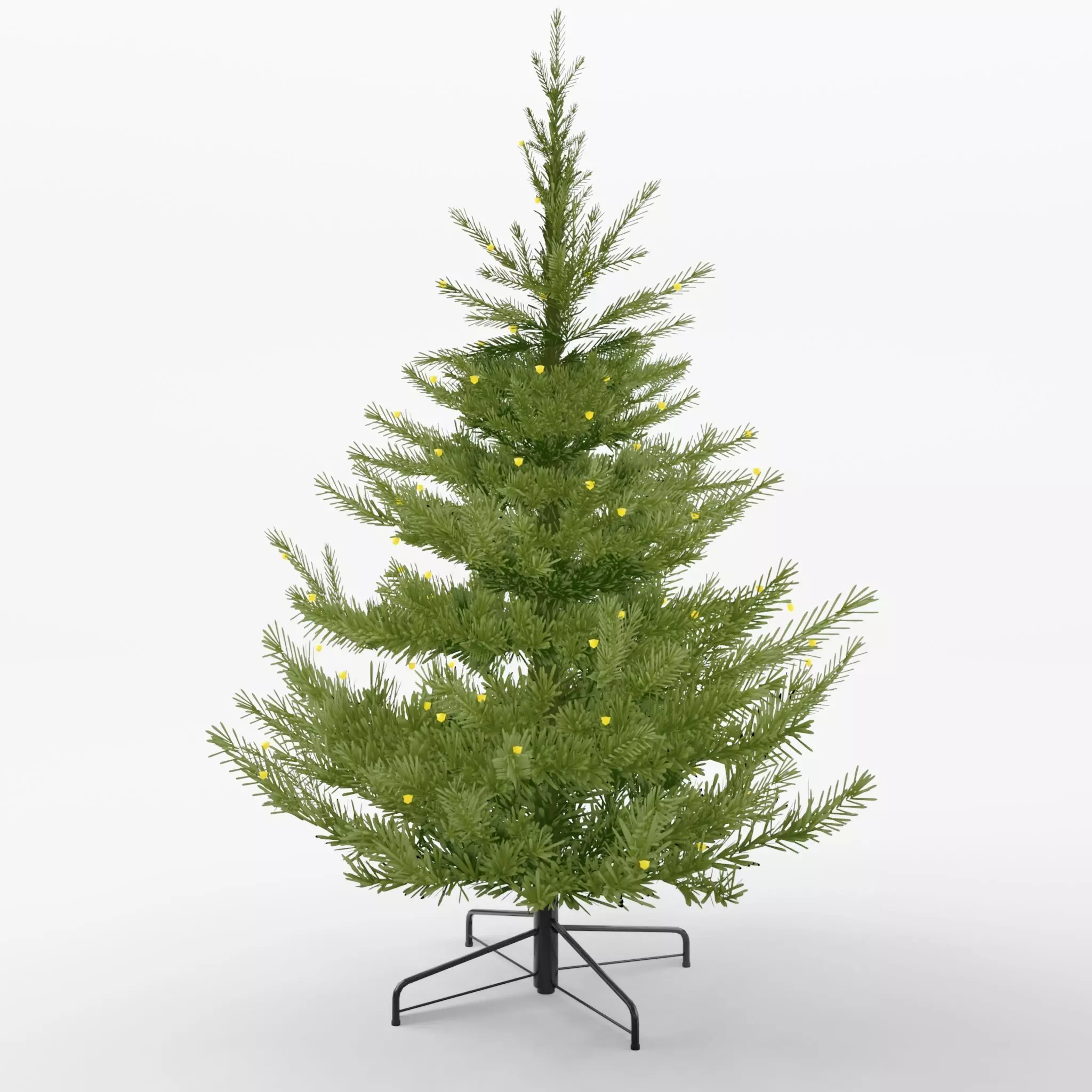 Artificial Christmas Tree 3D Model Low-poly 3D model_0