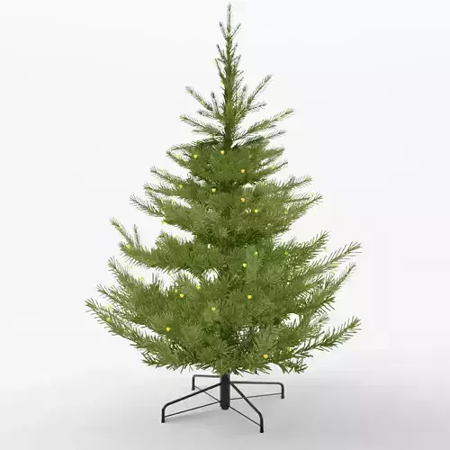 Artificial Christmas Tree 3D Model