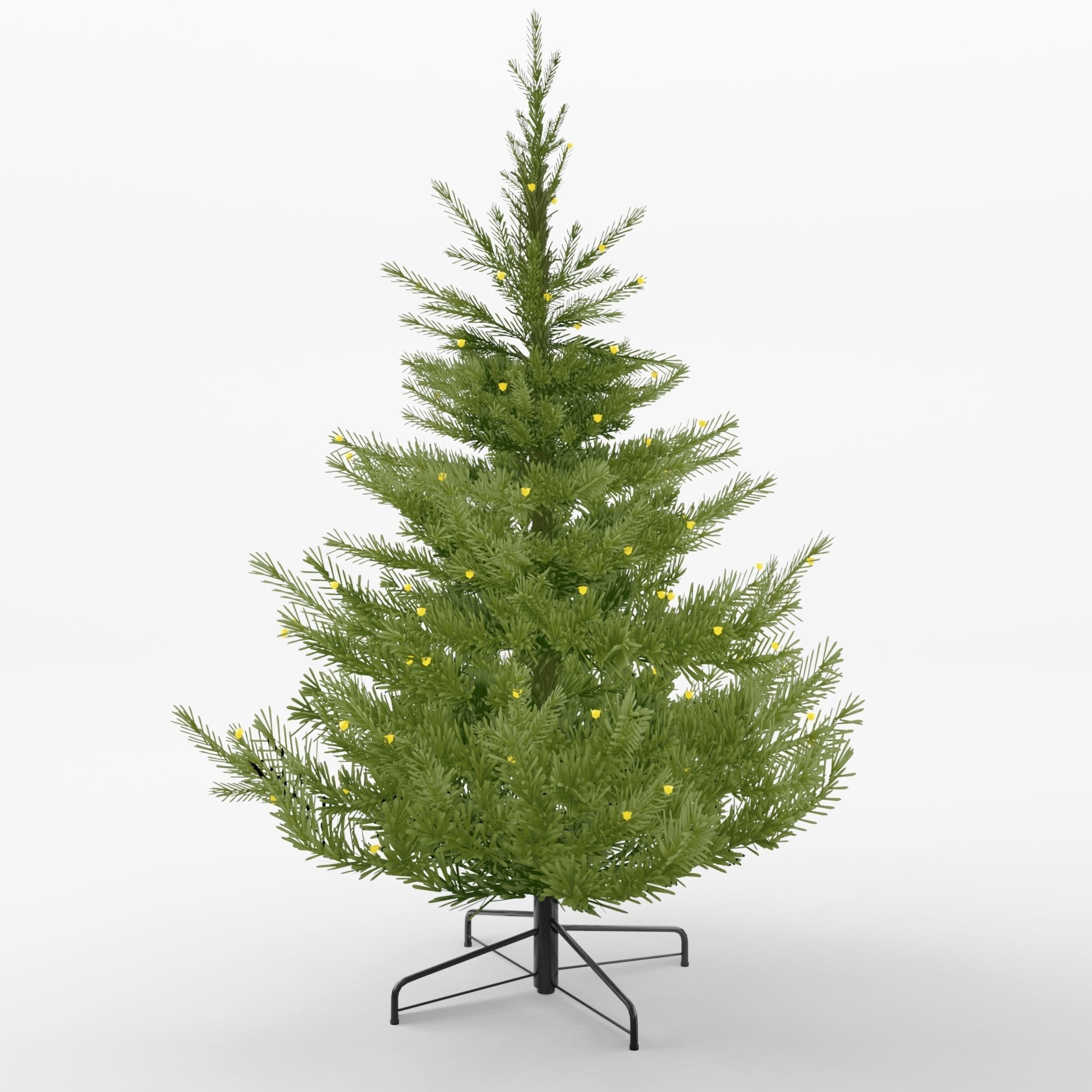 Artificial Christmas Tree 3D Model Low-poly 3D model_3