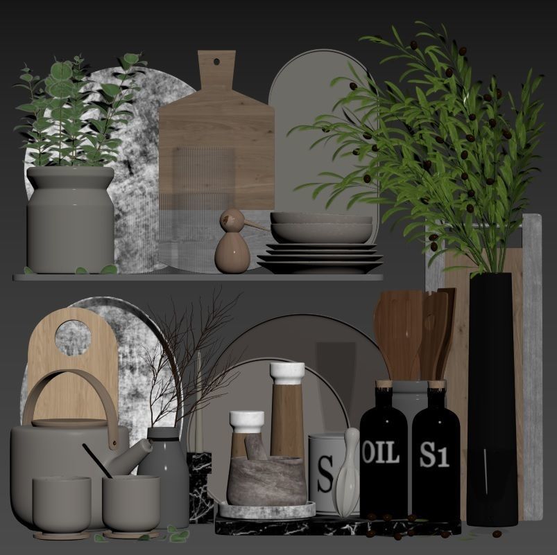 kitchen accessories RPM 06 3D model_8