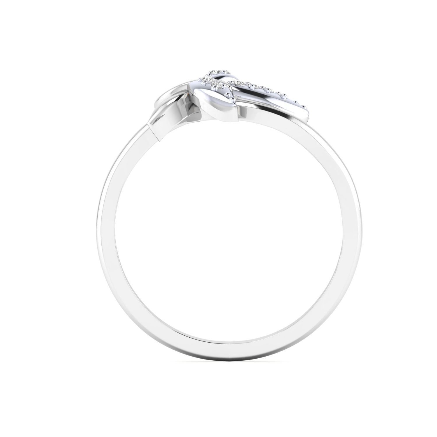 Women Wedding Engagement Ring STL OBJ FBX Renders Details 3D print model_23