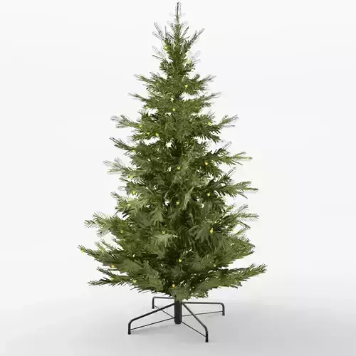 Artificial Christmas Tree 3D Model