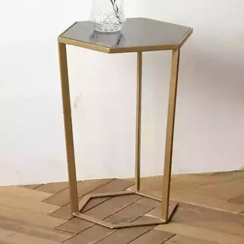 Milan Hexa Marble Table