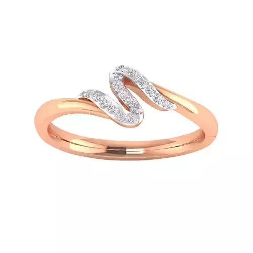 Women Wedding Engagement Ring STL OBJ FBX Renders Details 3D print model