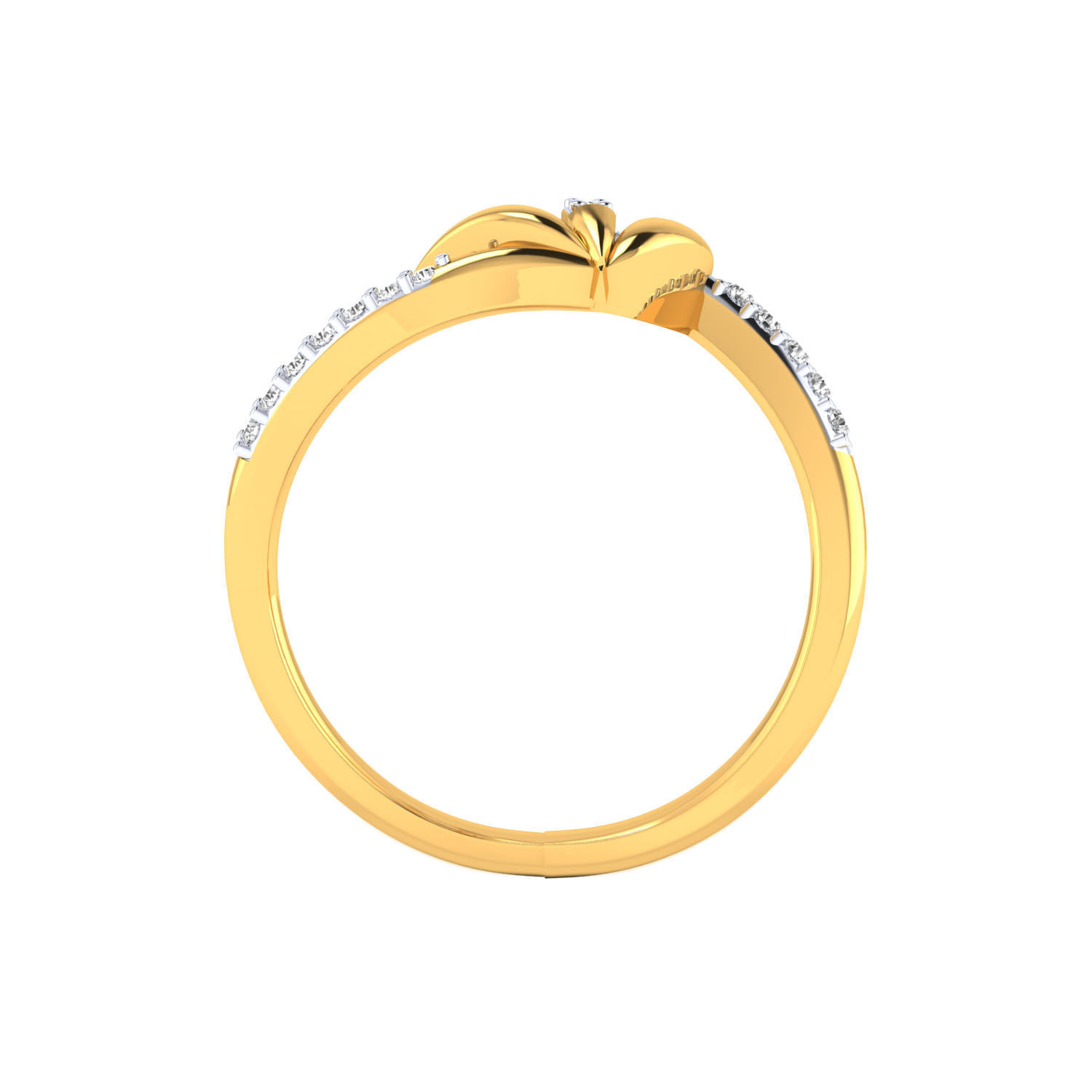 Women Wedding Engagement Ring STL OBJ FBX Renders Details 3D print model_16