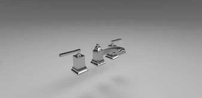 two handle wide spread lavotary faucet