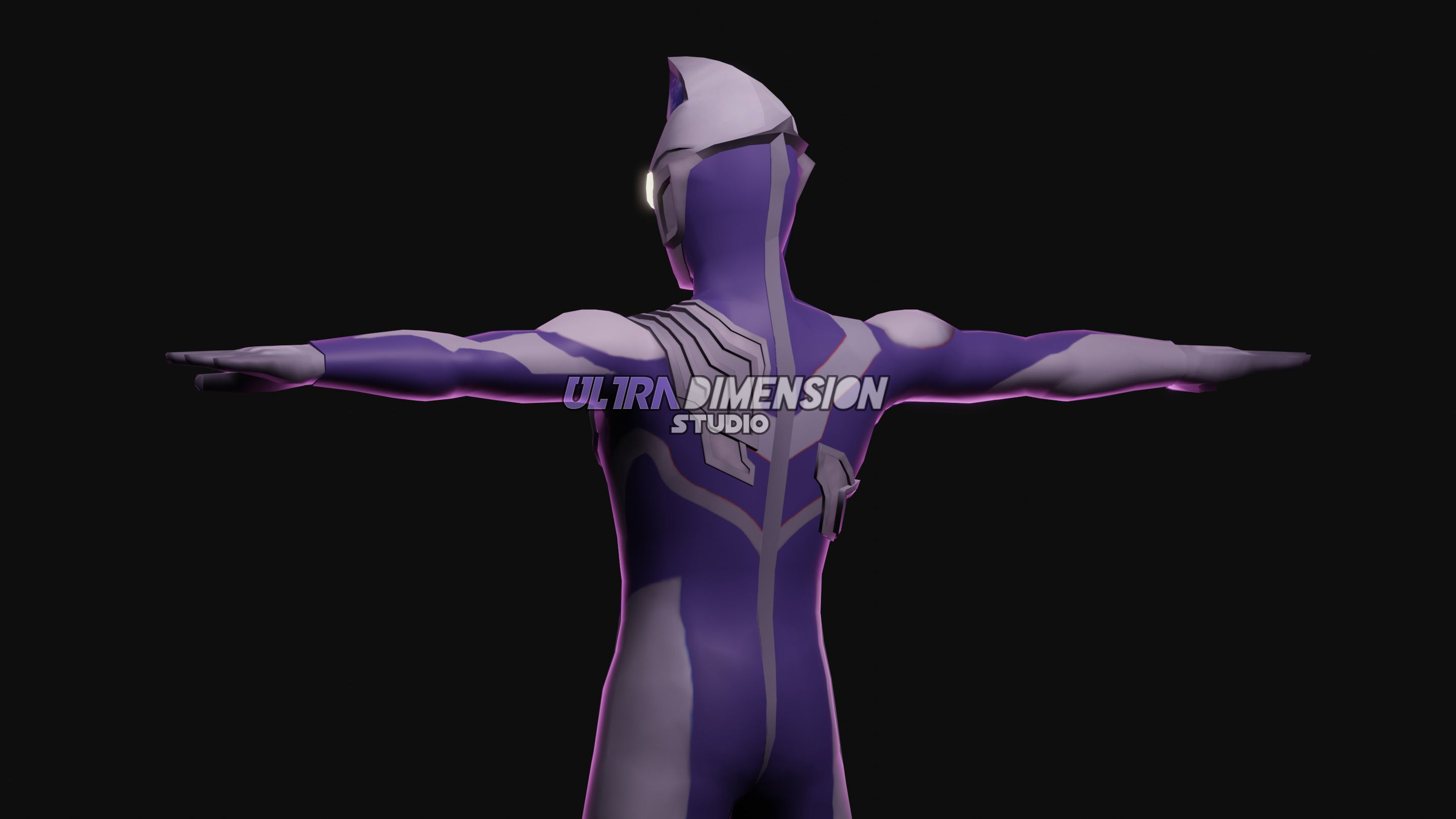 Ultraman Dinas - 3D Model 3D model_4