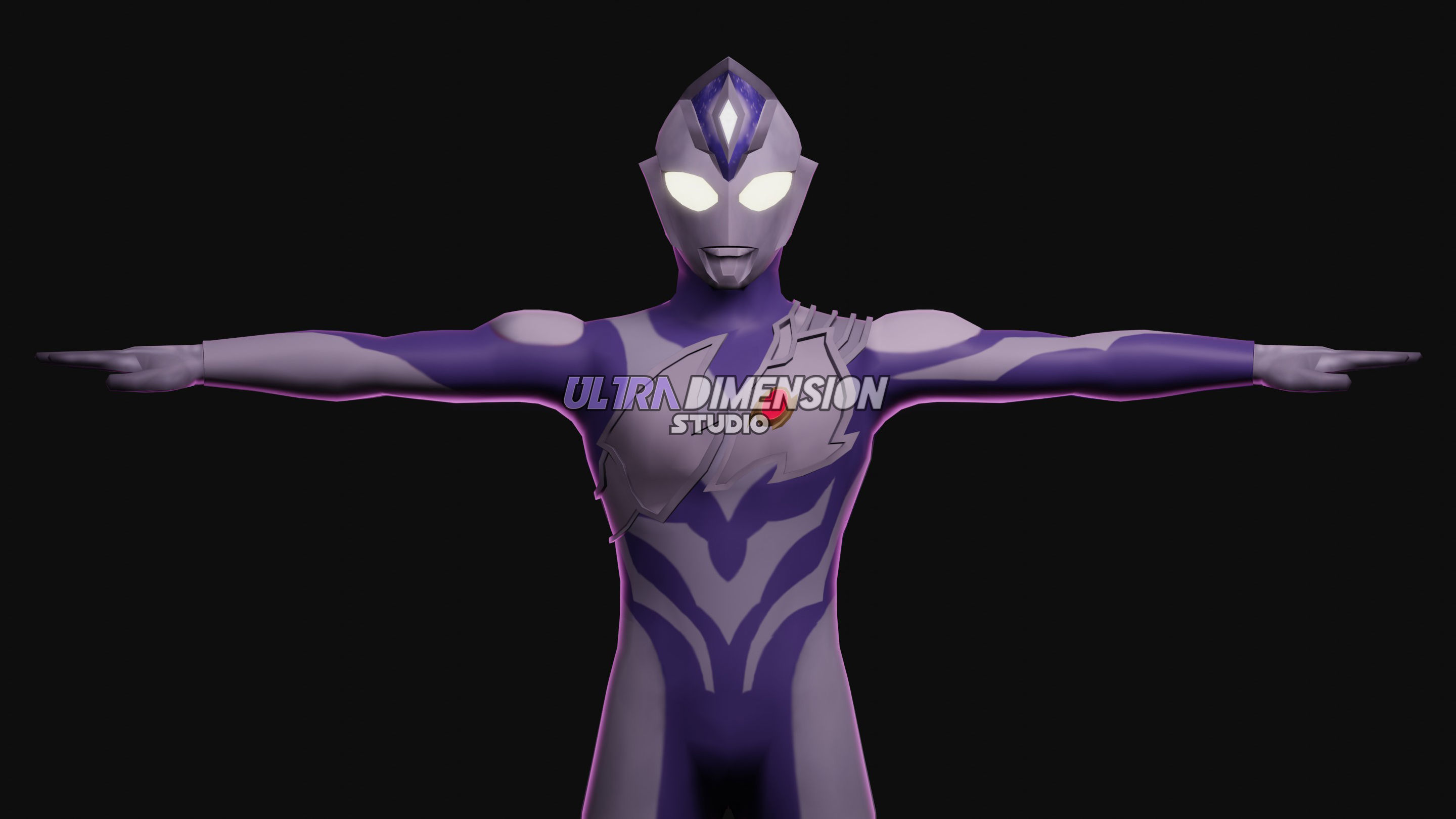 Ultraman Dinas - 3D Model 3D model_2