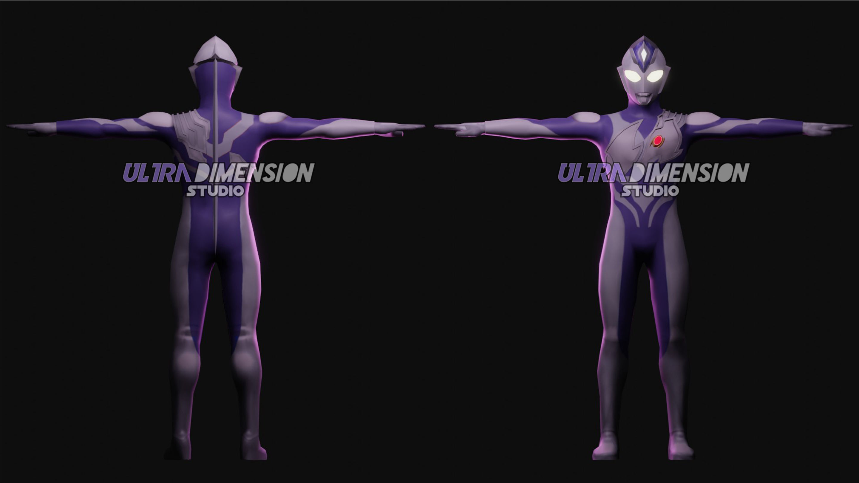 Ultraman Dinas - 3D Model 3D model_6