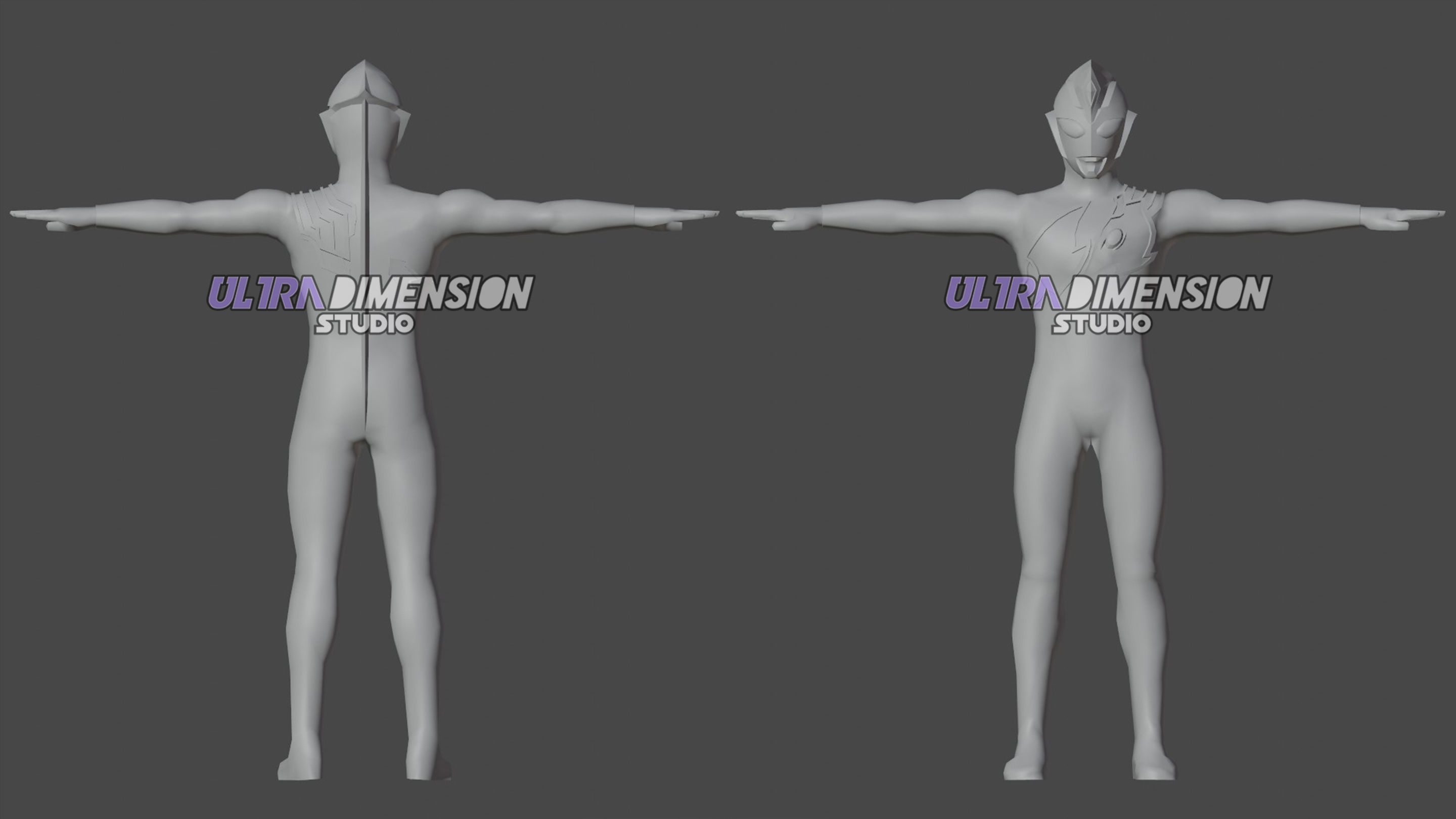 Ultraman Dinas - 3D Model 3D model_7