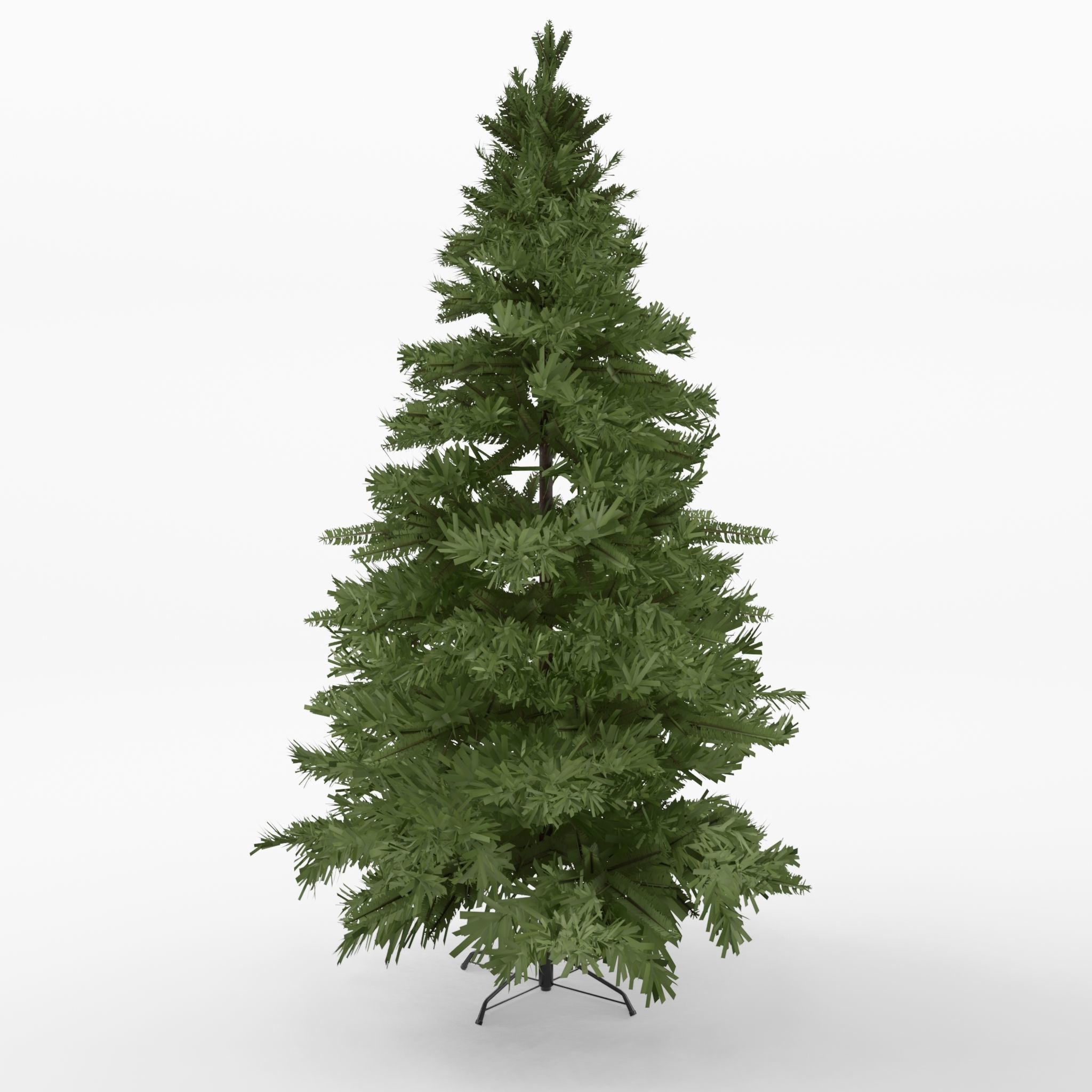 Artificial Christmas Tree 3D Model Low-poly 3D model_1