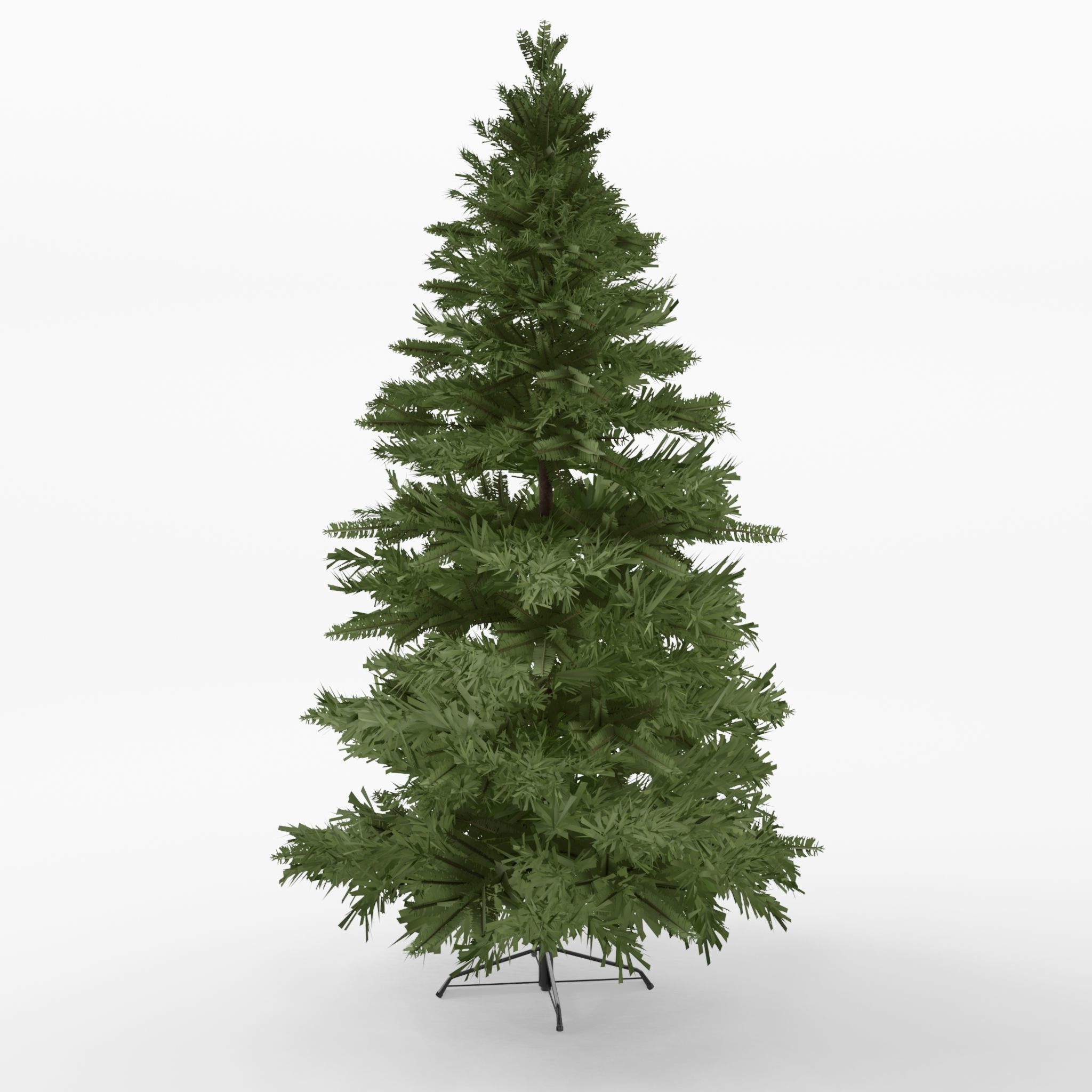 Artificial Christmas Tree 3D Model Low-poly 3D model_3