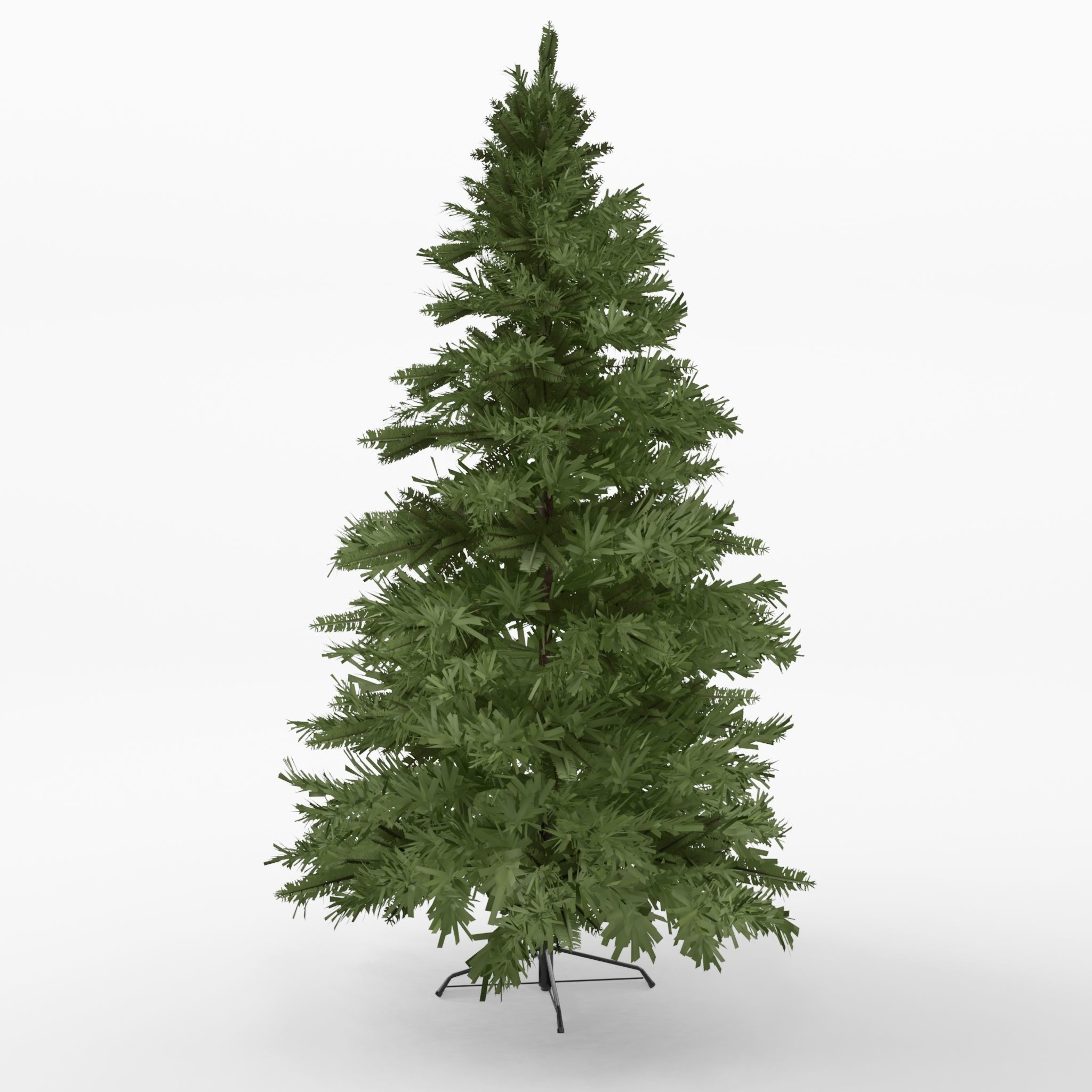 Artificial Christmas Tree 3D Model Low-poly 3D model_2