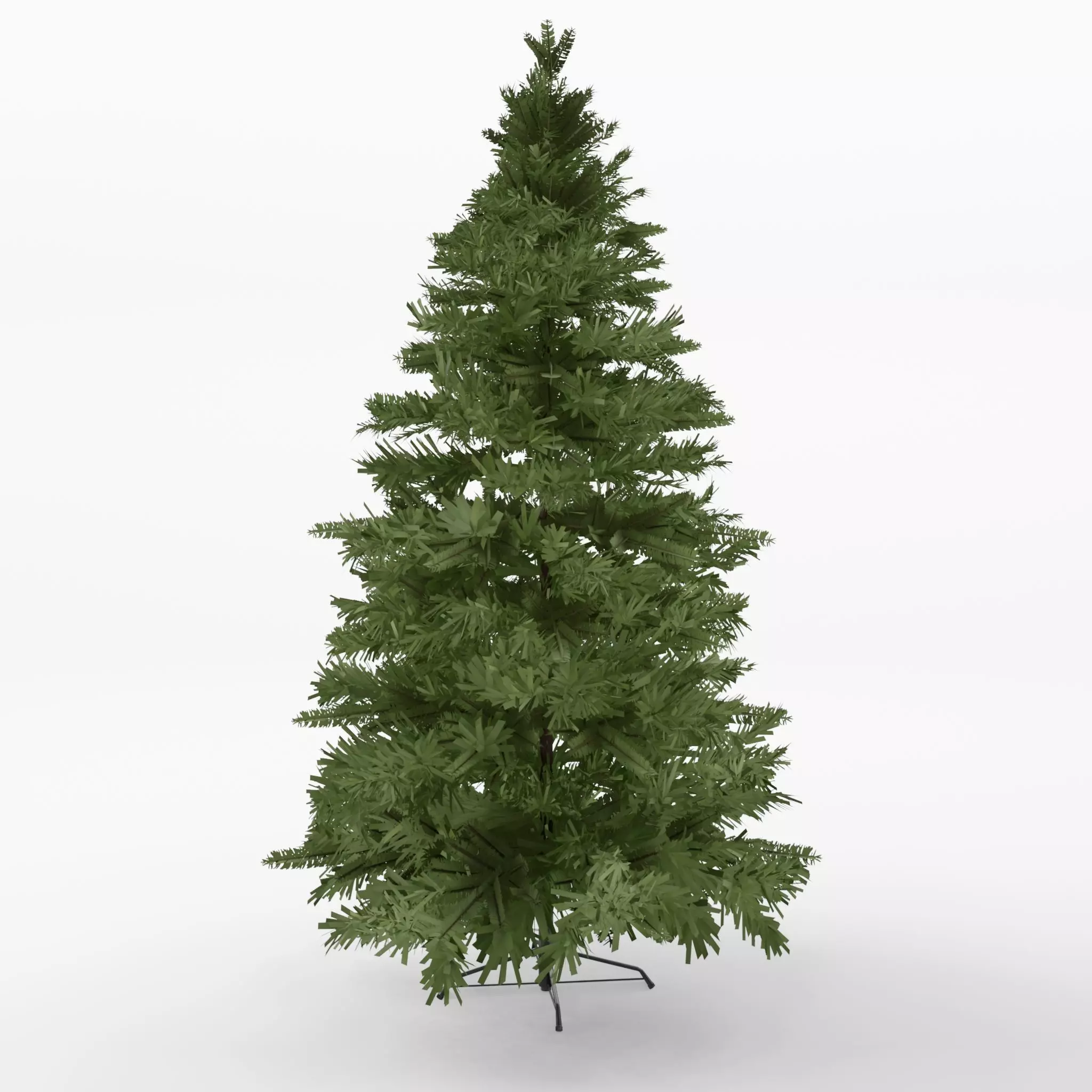 Artificial Christmas Tree 3D Model Low-poly 3D model_0