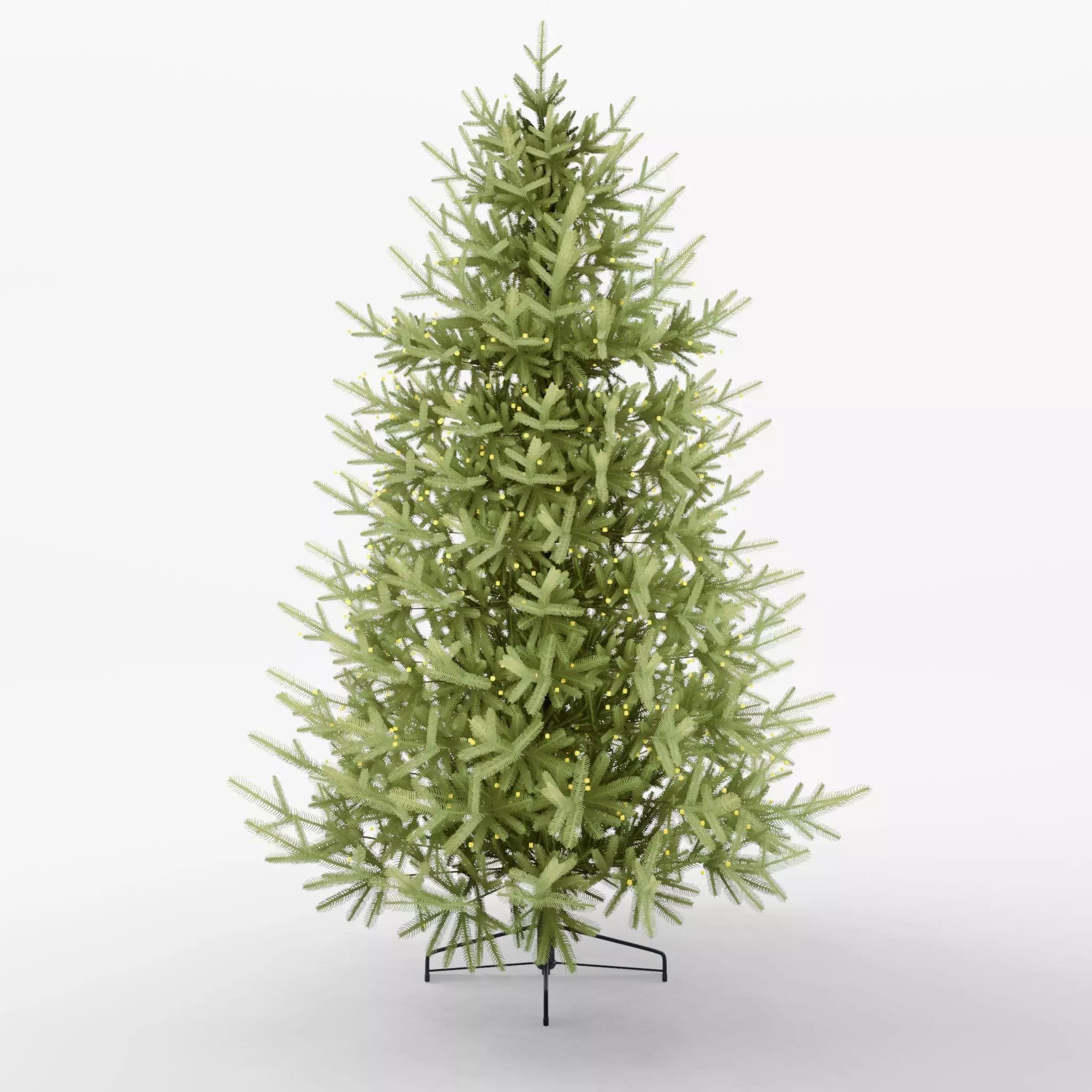Artificial Christmas Tree 3D Model Low-poly 3D model_0