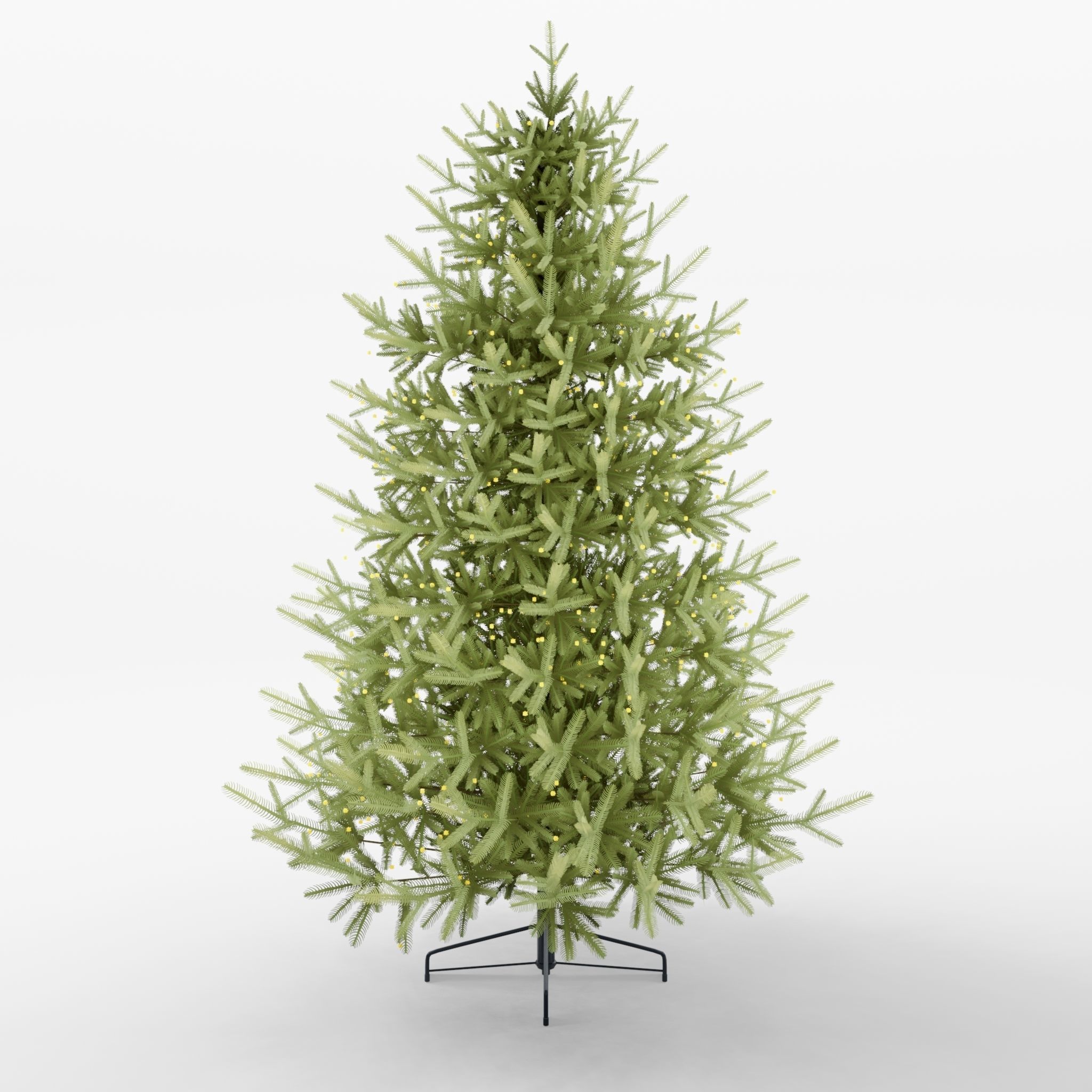 Artificial Christmas Tree 3D Model Low-poly 3D model_3