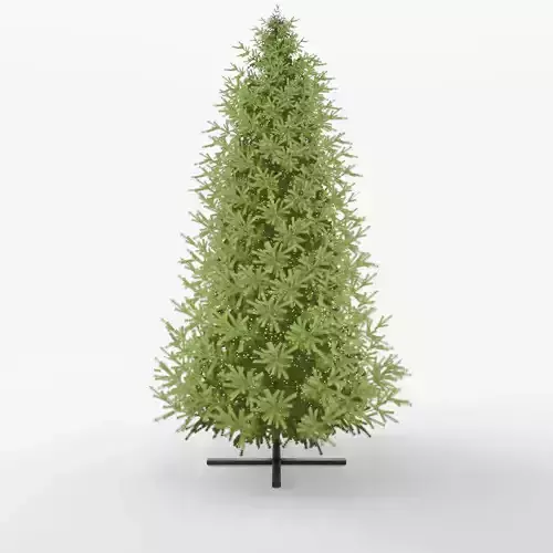Artificial Christmas Tree 3D Model