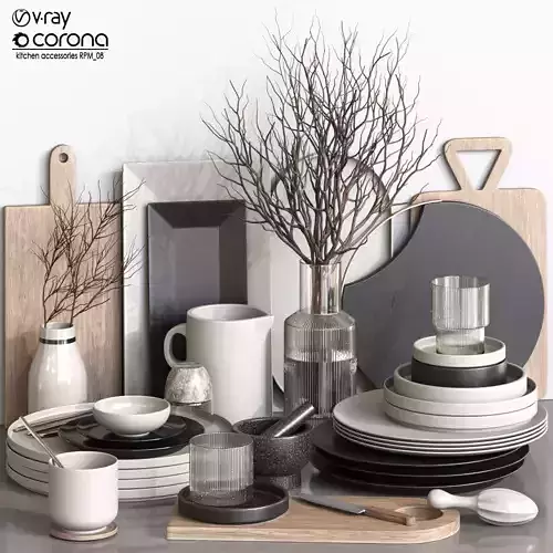 kitchen accessories RPM 08 3D model