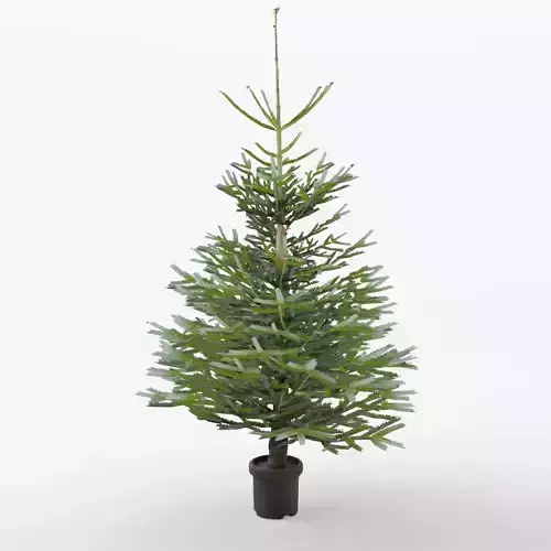 Artificial Christmas Tree 3D Model