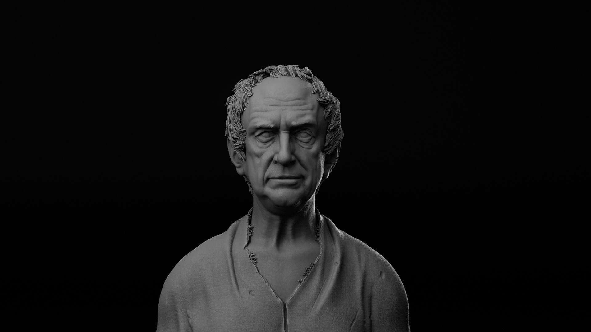 Jonathan Pryce - High Sparrow - Game of Thrones 3D print model_14