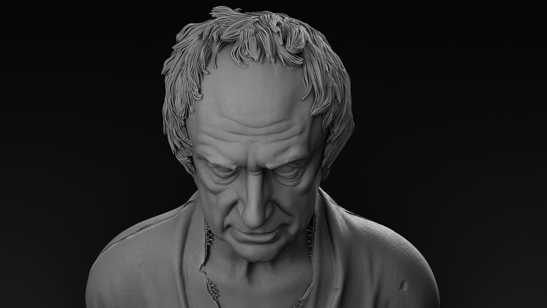 Jonathan Pryce - High Sparrow - Game of Thrones 3D print model_8