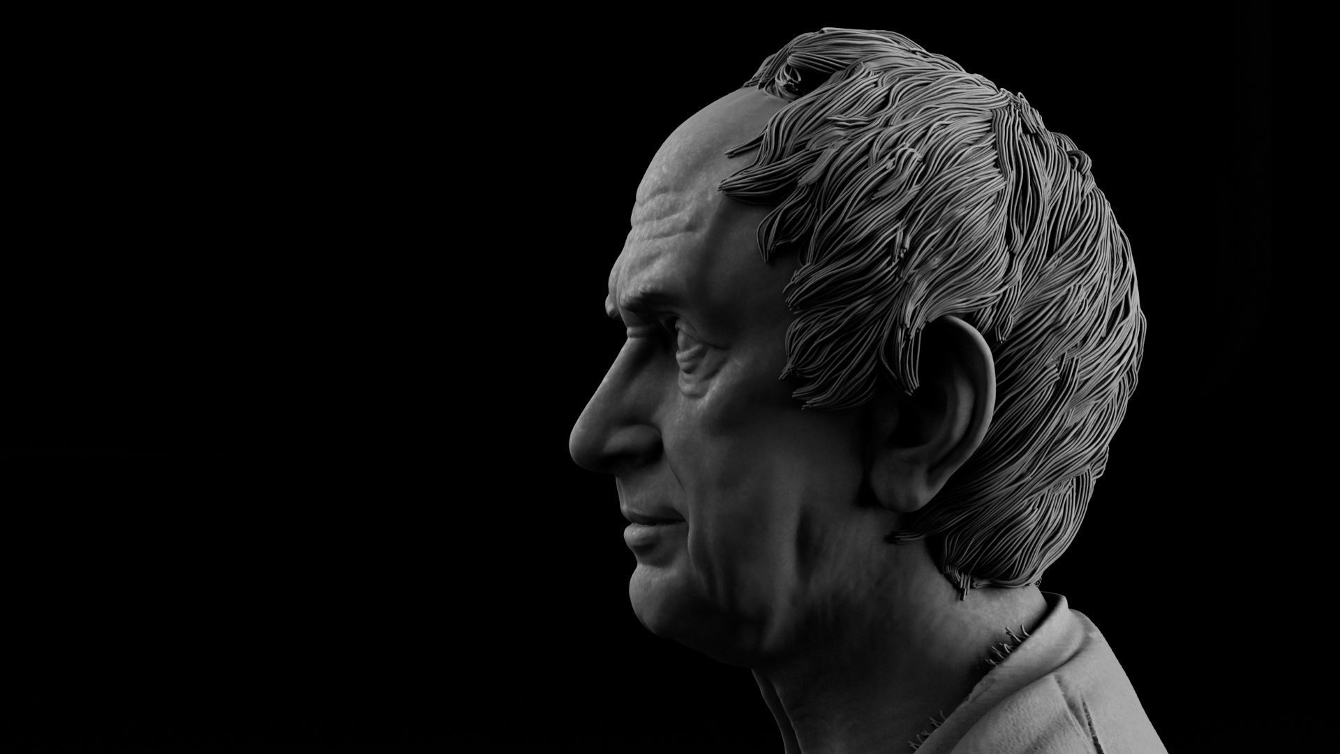 Jonathan Pryce - High Sparrow - Game of Thrones 3D print model_16