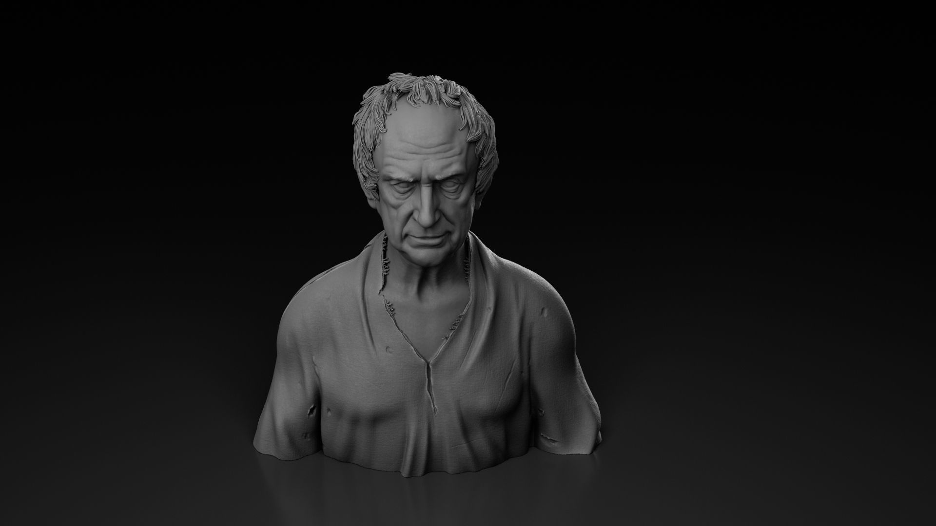 Jonathan Pryce - High Sparrow - Game of Thrones 3D print model_11