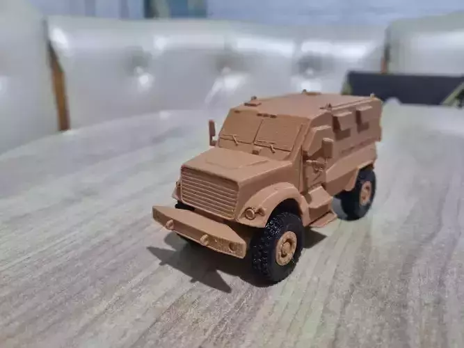 US MRAP M1224 MAXXPRO FULL READY TO PRINT Free 3D print model