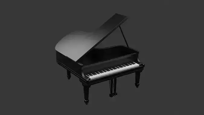 Piano 3D Model