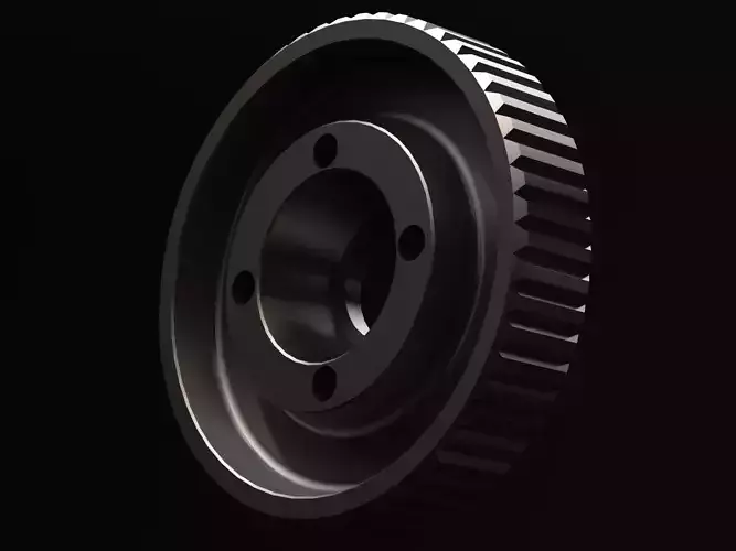 Aluminum Racing Flywheel for 4-Shoe