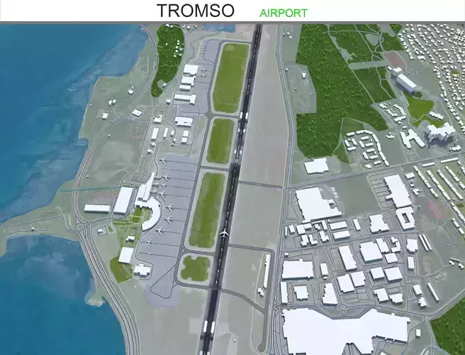 Tromso Airport 12km