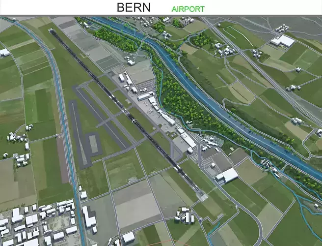 Bern Airport 10km