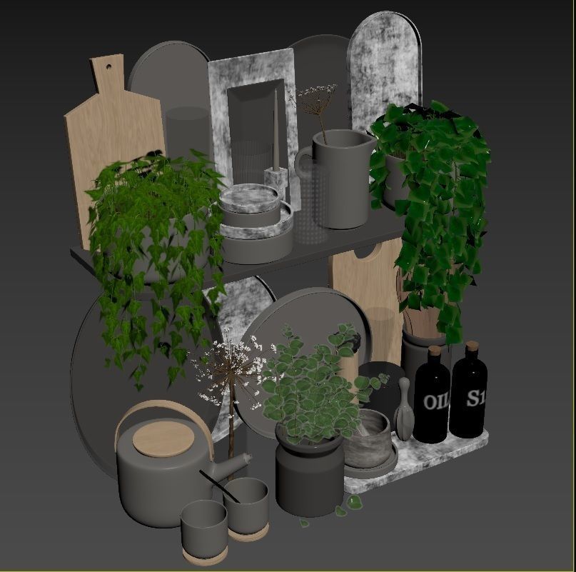 kitchen accessories RPM 09 3D model_7