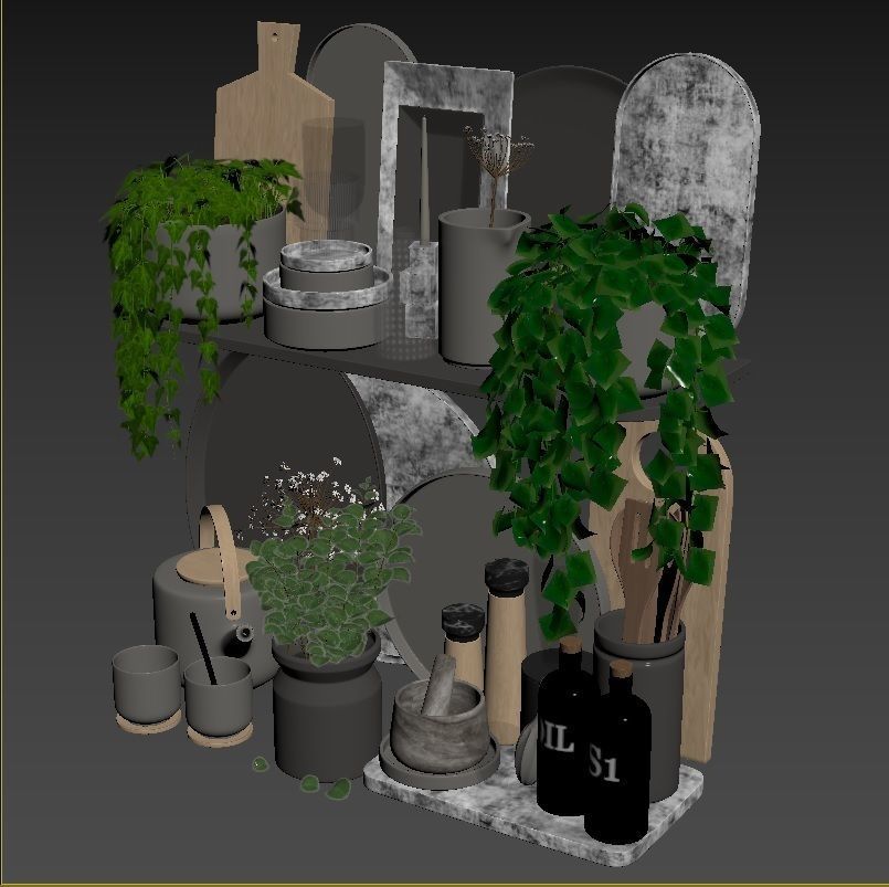 kitchen accessories RPM 09 3D model_3