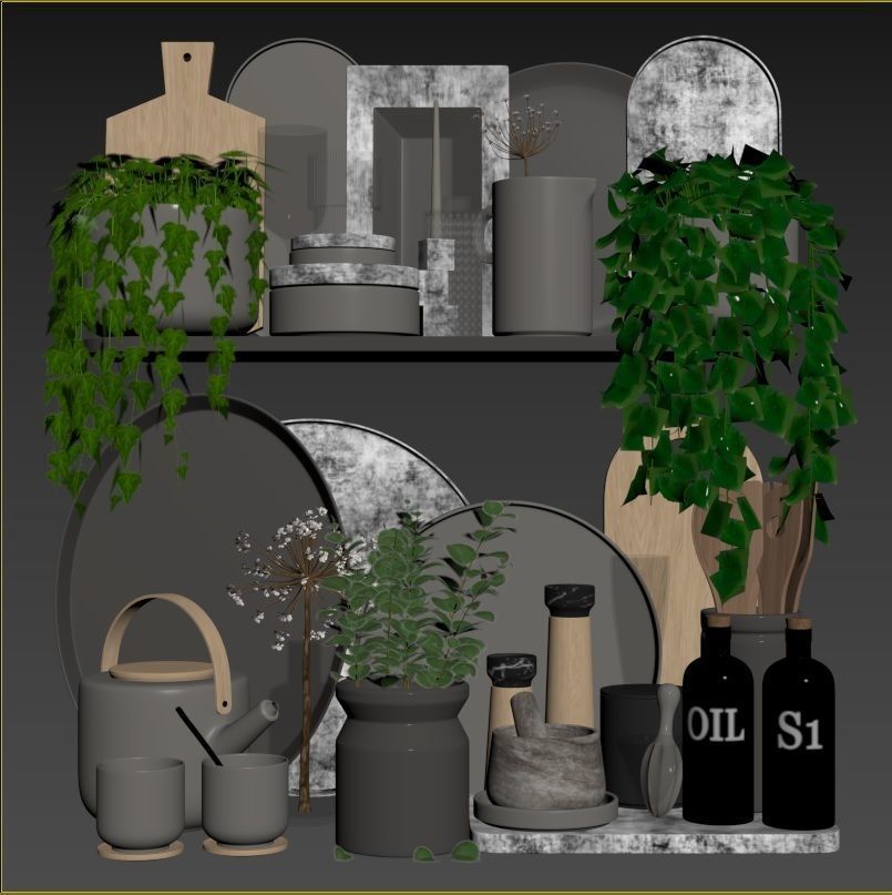 kitchen accessories RPM 09 3D model_5