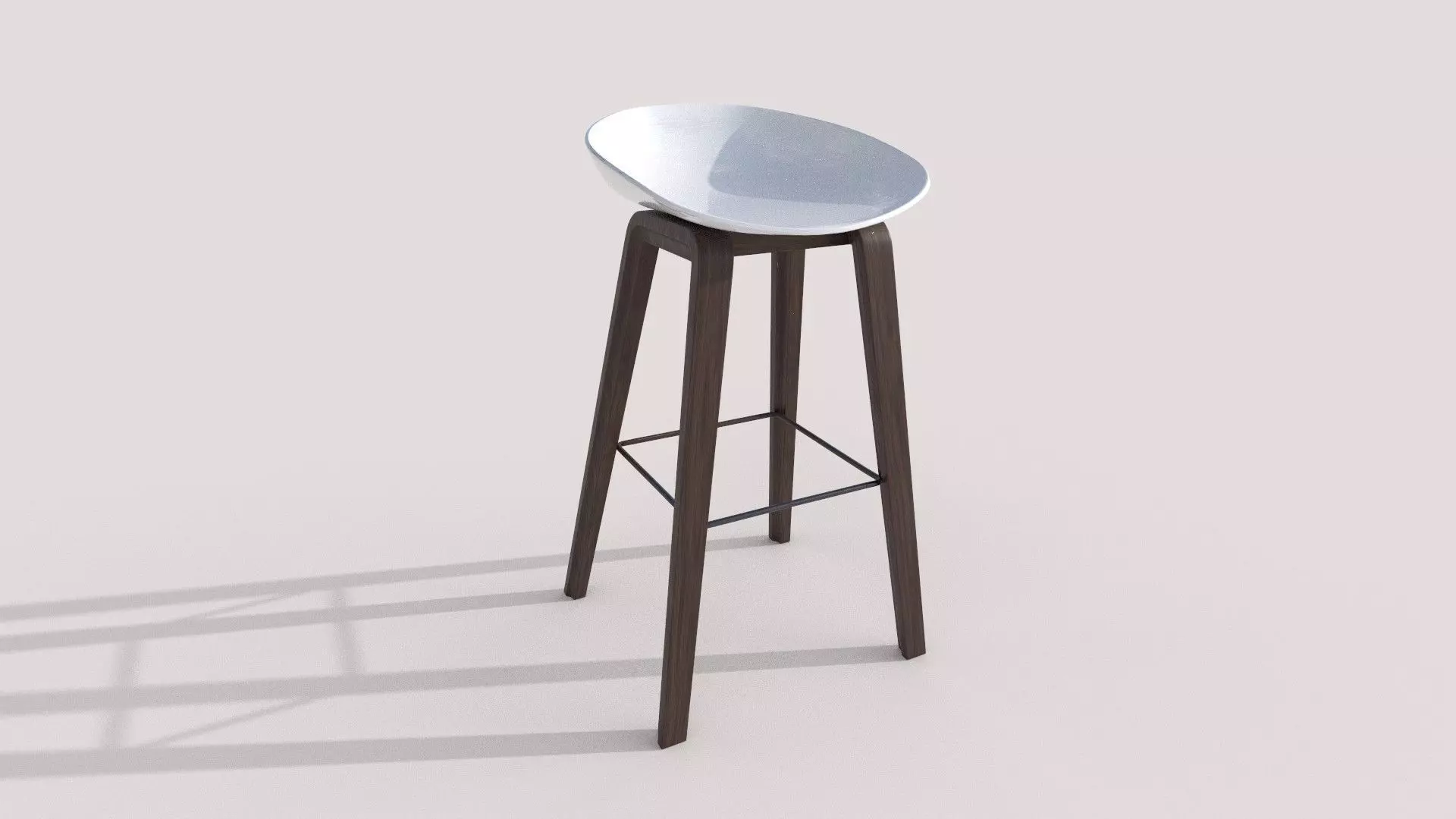 Bar Stool 3D model_0