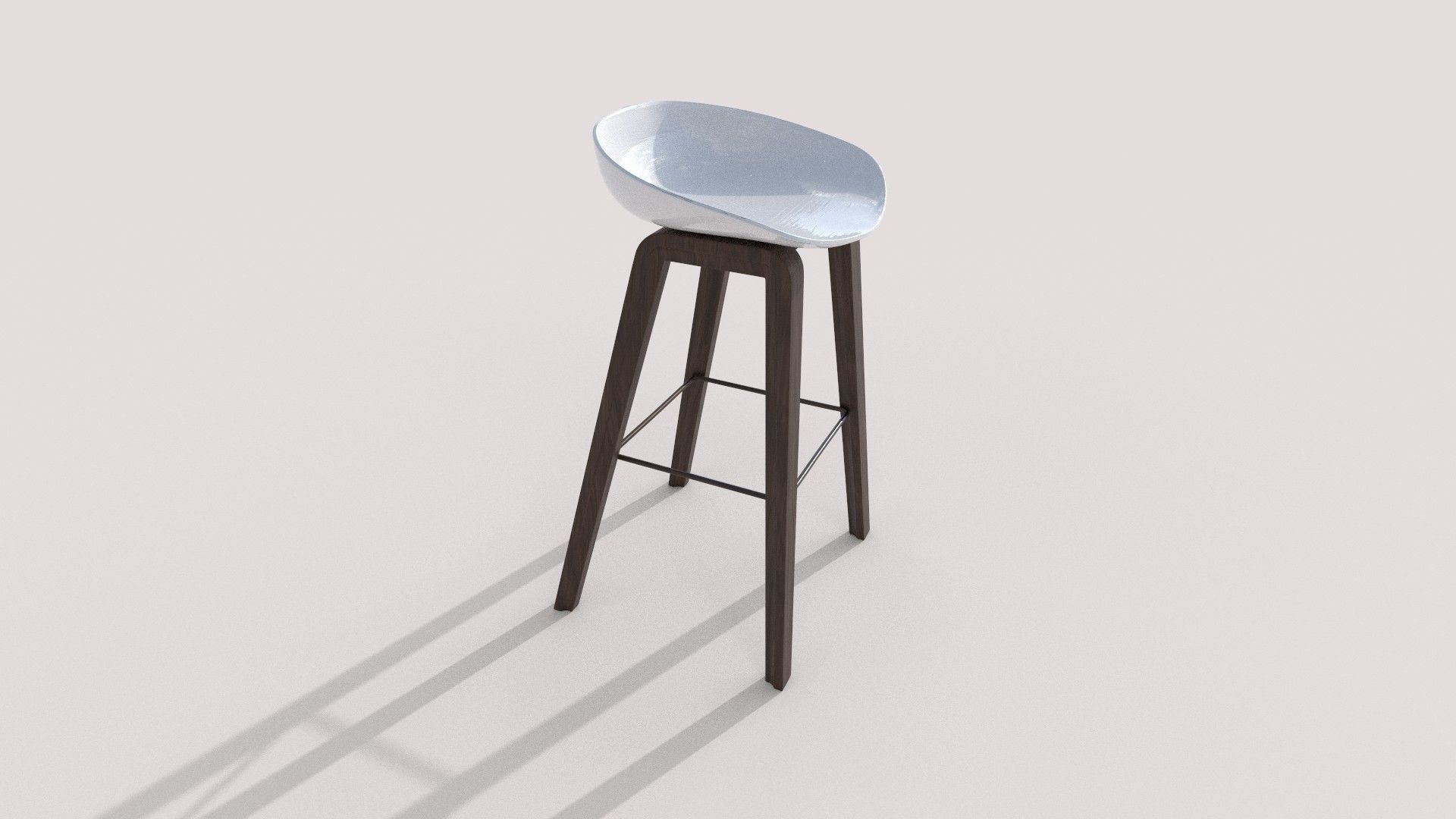 Bar Stool 3D model_1