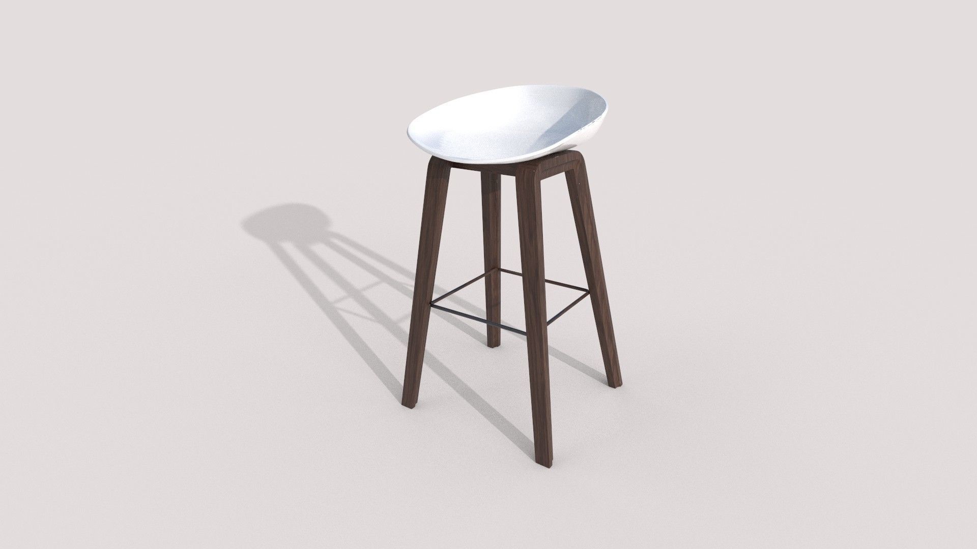 Bar Stool 3D model_3