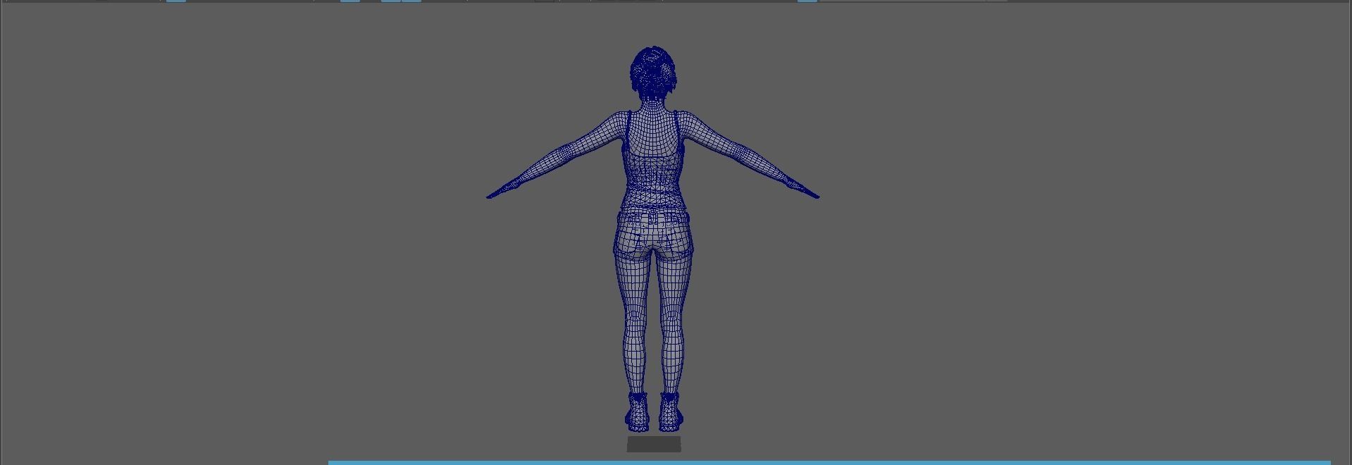 Amenda SCHIFFER Low-poly 3D model_22