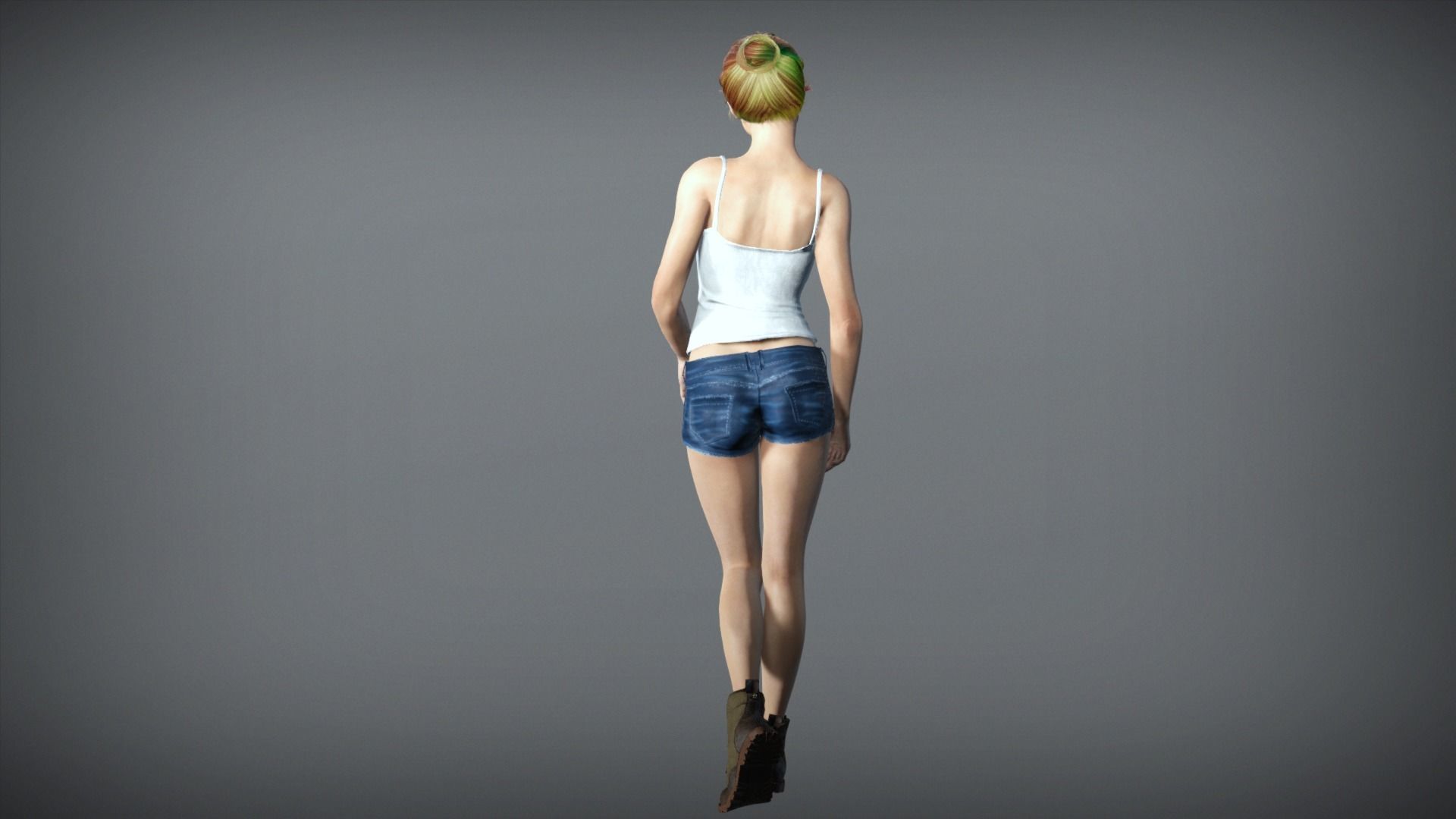 Amenda SCHIFFER Low-poly 3D model_3