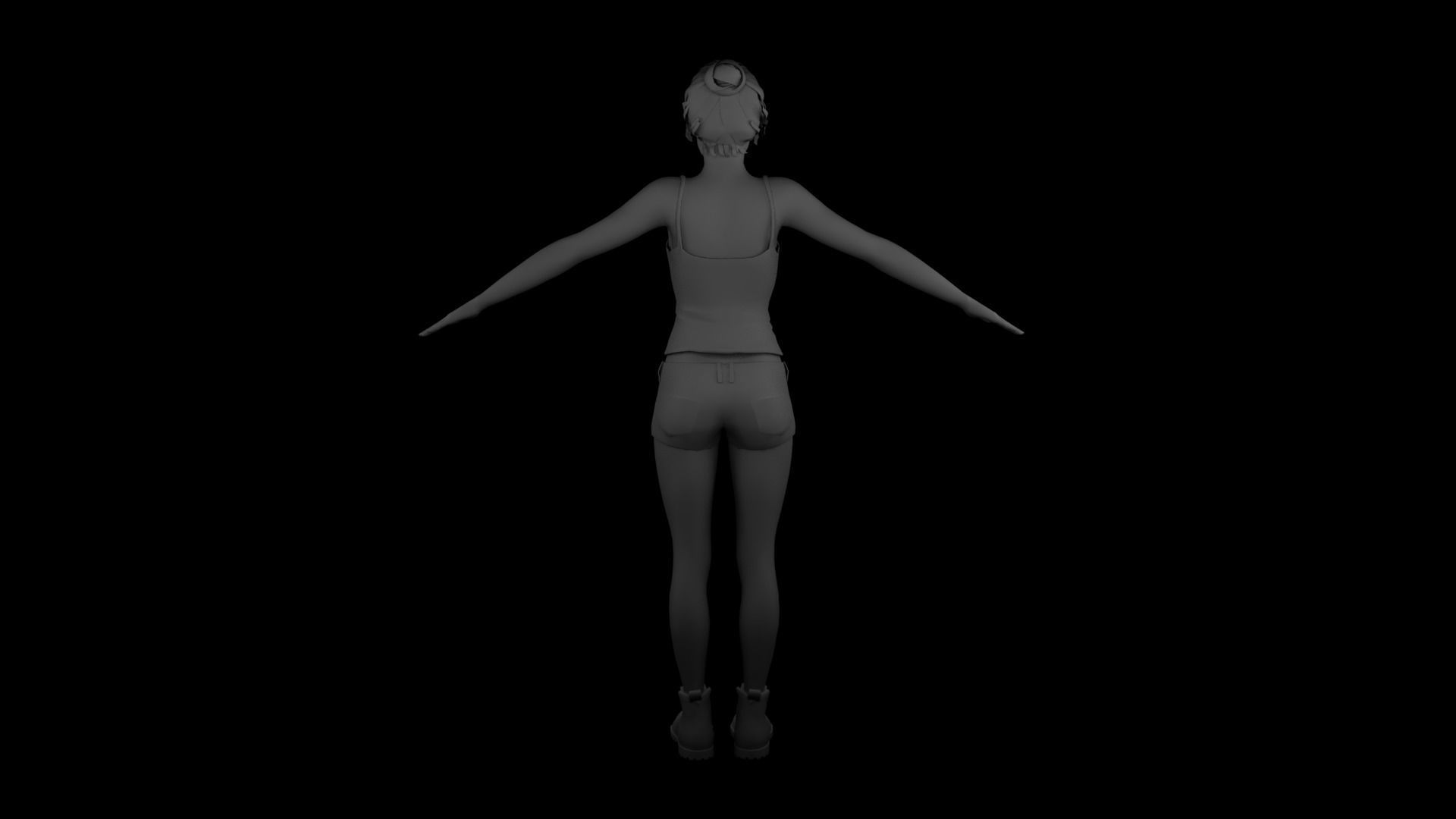 Amenda SCHIFFER Low-poly 3D model_18